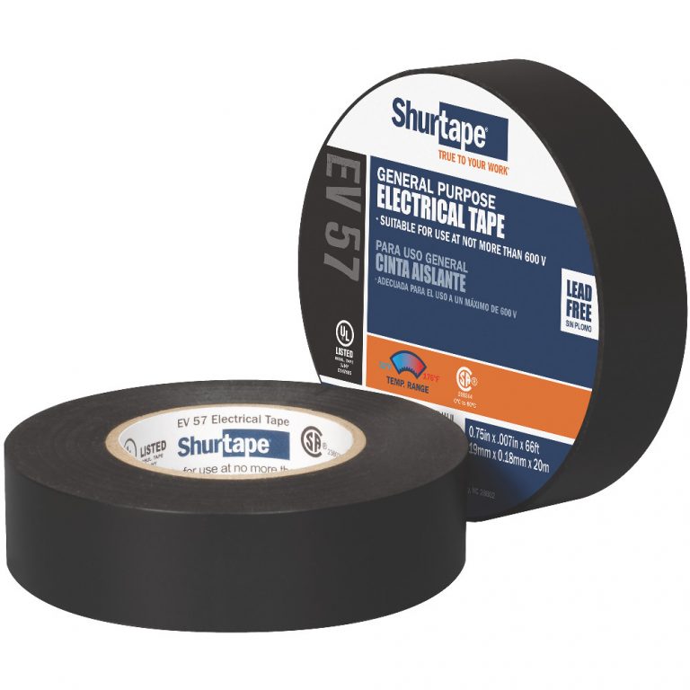 BLACK ELECTRICAL TAPE 100 RL/CS