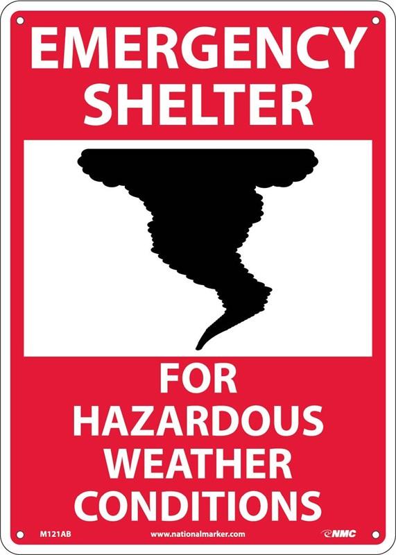 EMERGENCY SHELTER FOR HAZARDOUS WEATHER