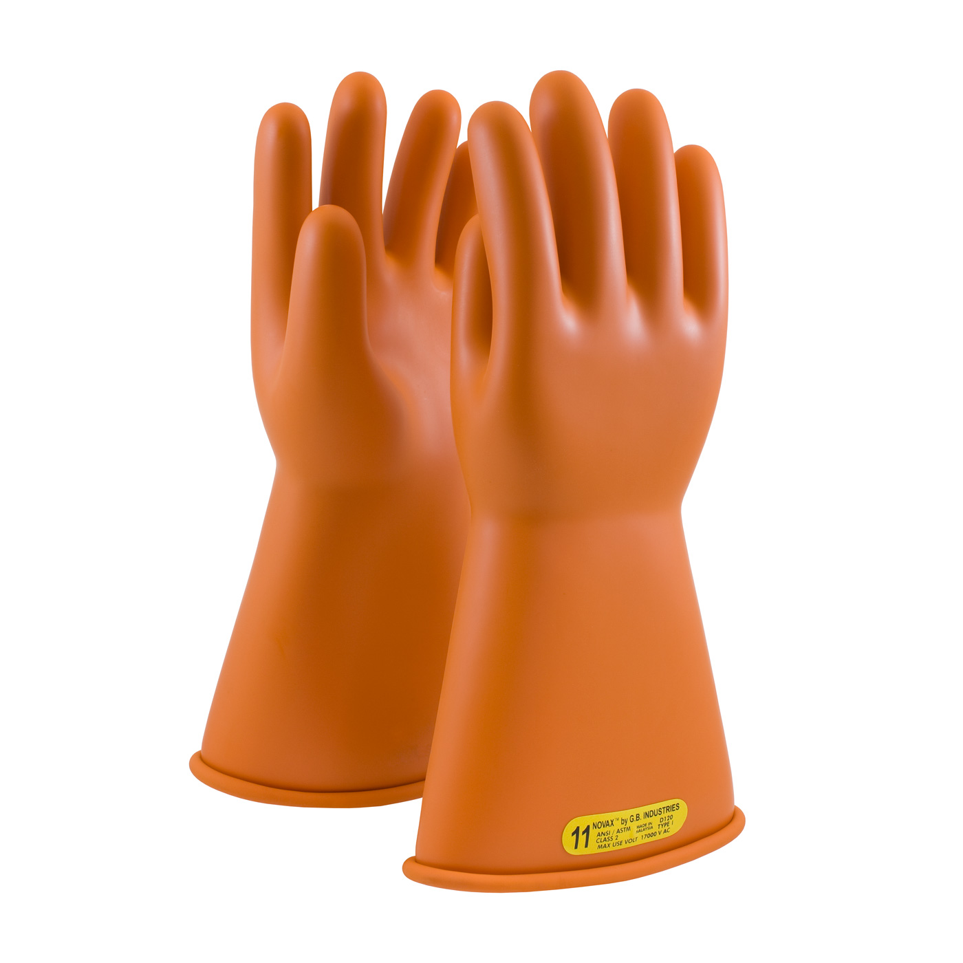 NOVAX ORANGE ELECTRICAL GLOVES CLASS 2