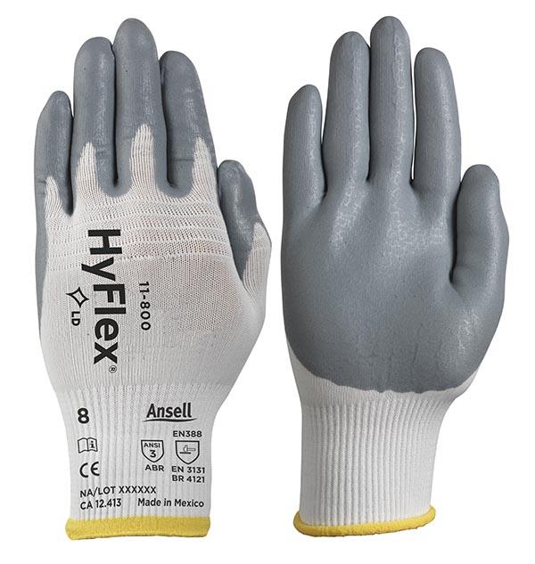 ANSELL HYFLEX 11-800 FOAM NITRILE PALM