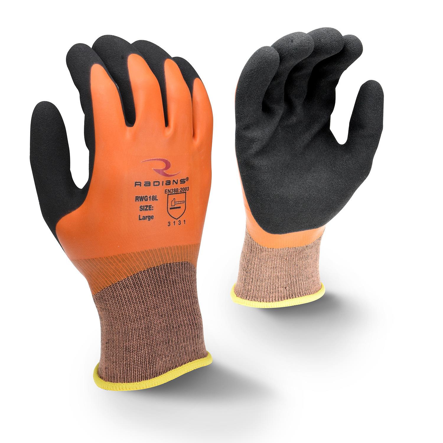 RADIANS RWG18 LATEX COATED WORK GLOVE