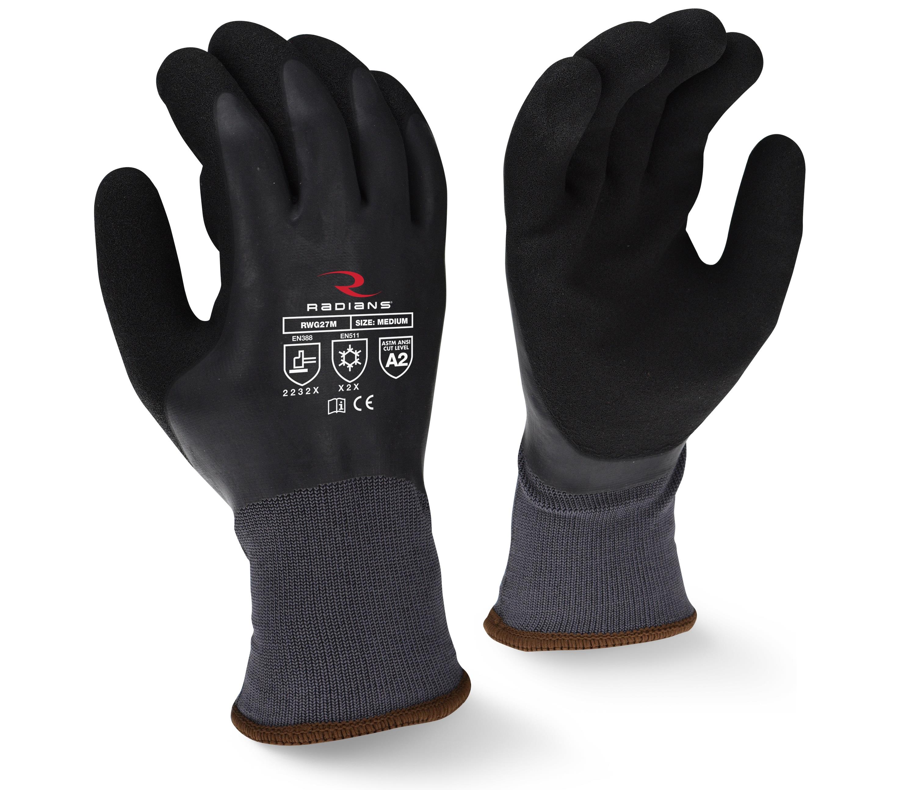 RADIANS RWG28 FULL LATEX WINTER GLOVE