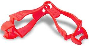 SQUIDS GLOVE GRABBER DUAL CLIP - RED