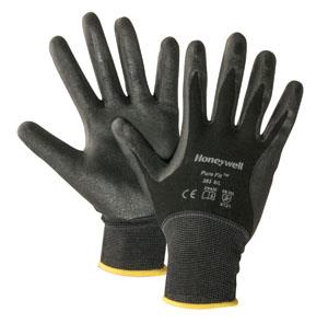 PURE FIT 393 BLACK FOAM NITRILE PALM