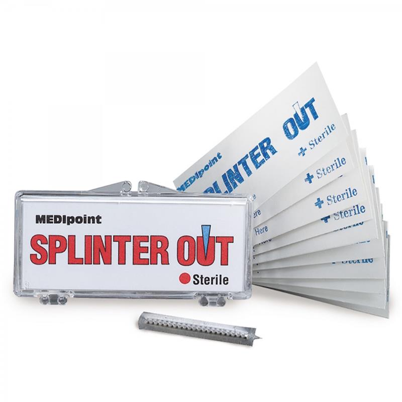 SPLINTER OUT STERILE SINGLE USE 10/PK