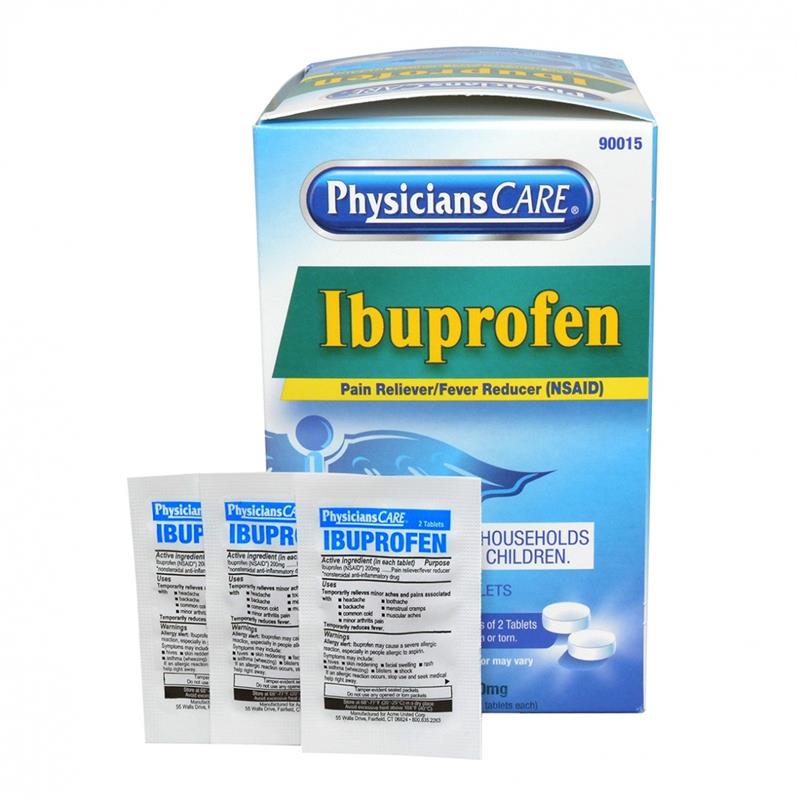 PHYSICIANS CARE IBUPROFEN 50/2's PER BOX