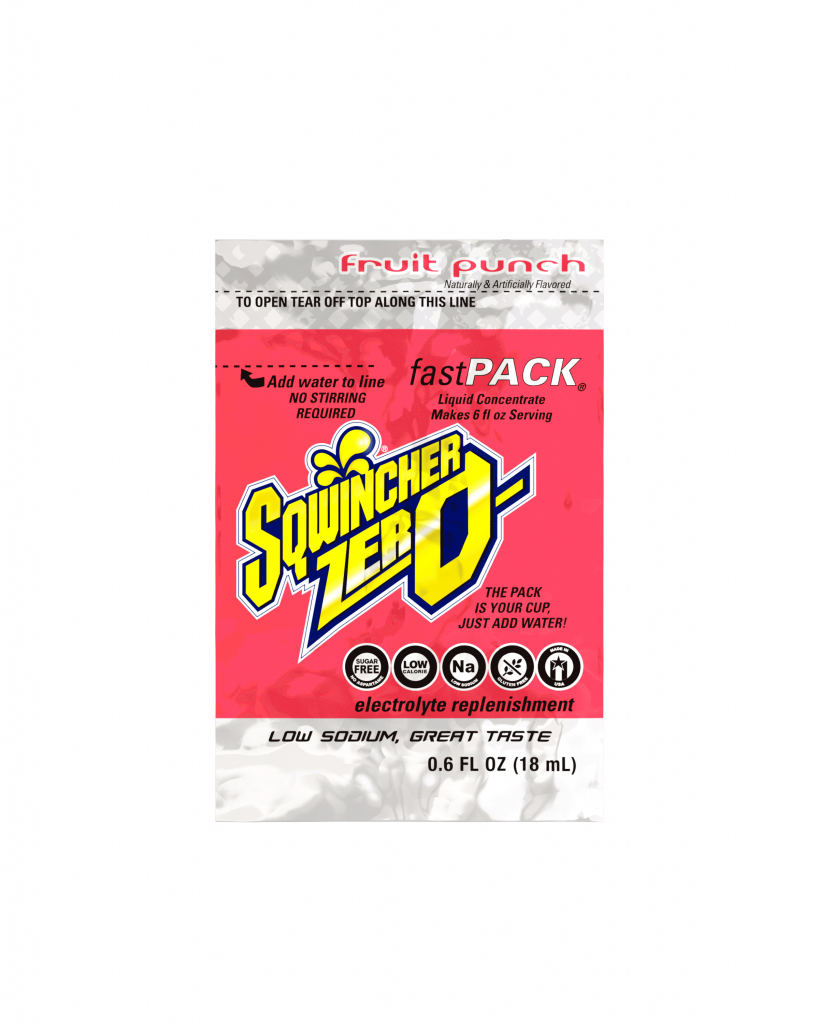 SQWINCHER FRUIT PUNCH ZERO FAST PACK