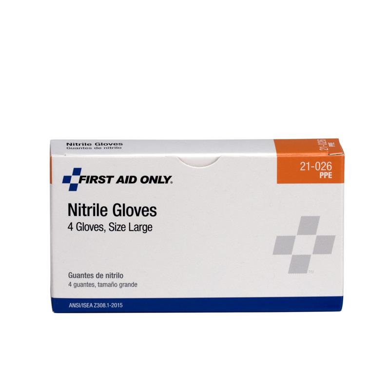 NITRILE EXAM GLOVES 4/BX