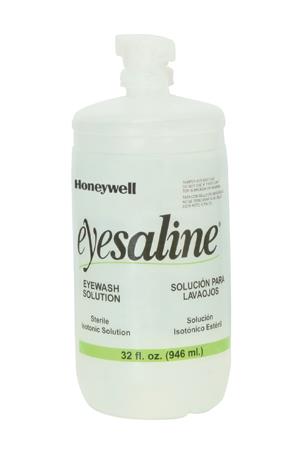 SALINE PERSONAL EYEWASH BOTTLE 32 OZ