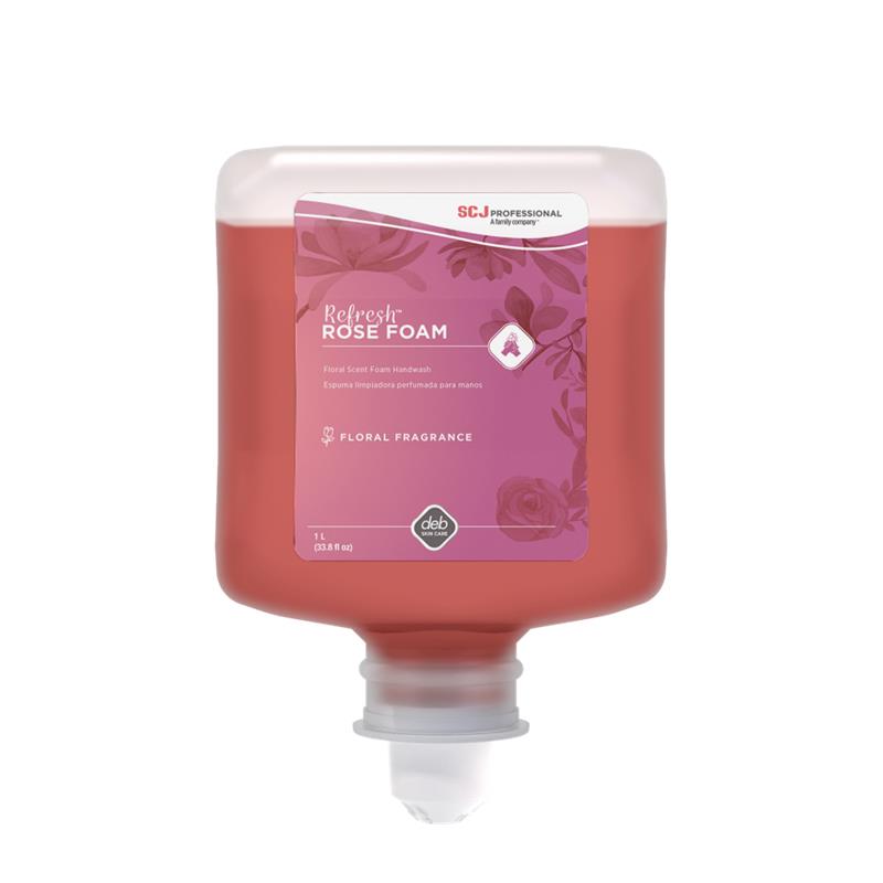 REFRESH ROSE FOAM WASH 1L