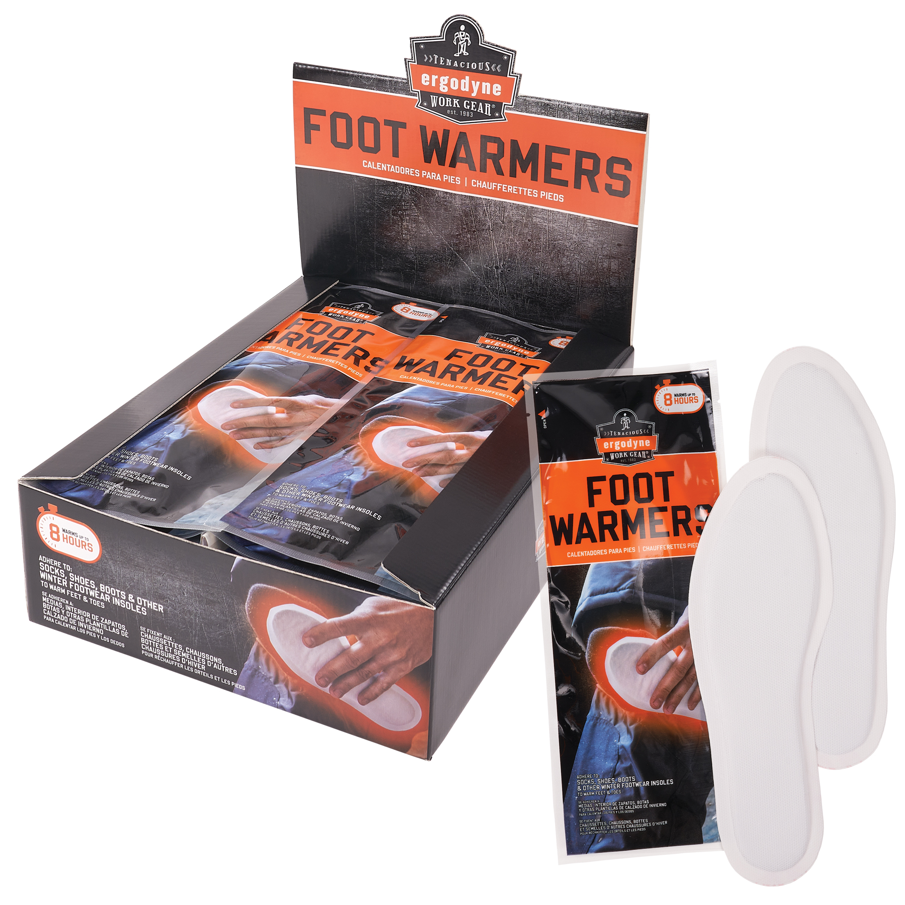 N-FERNO 6995 INSOLE FOOT WARMERS 20 PAIR