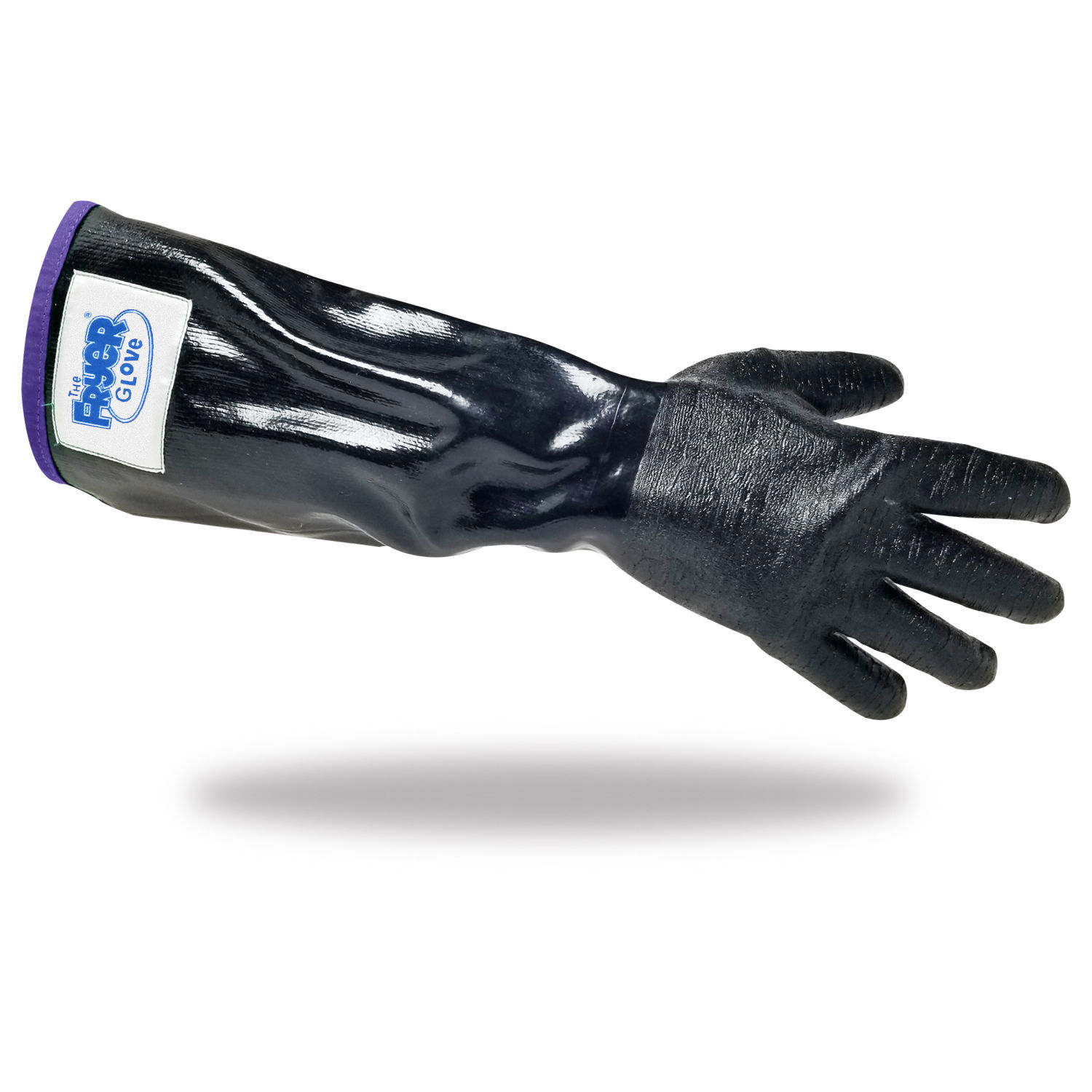 NEOPRENE BLACK FRYER GLOVE 18IN