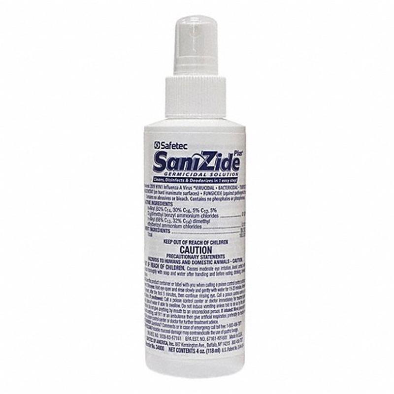 SANIZIDE PLUS GERMICIDAL SOLUTION 4 OZ