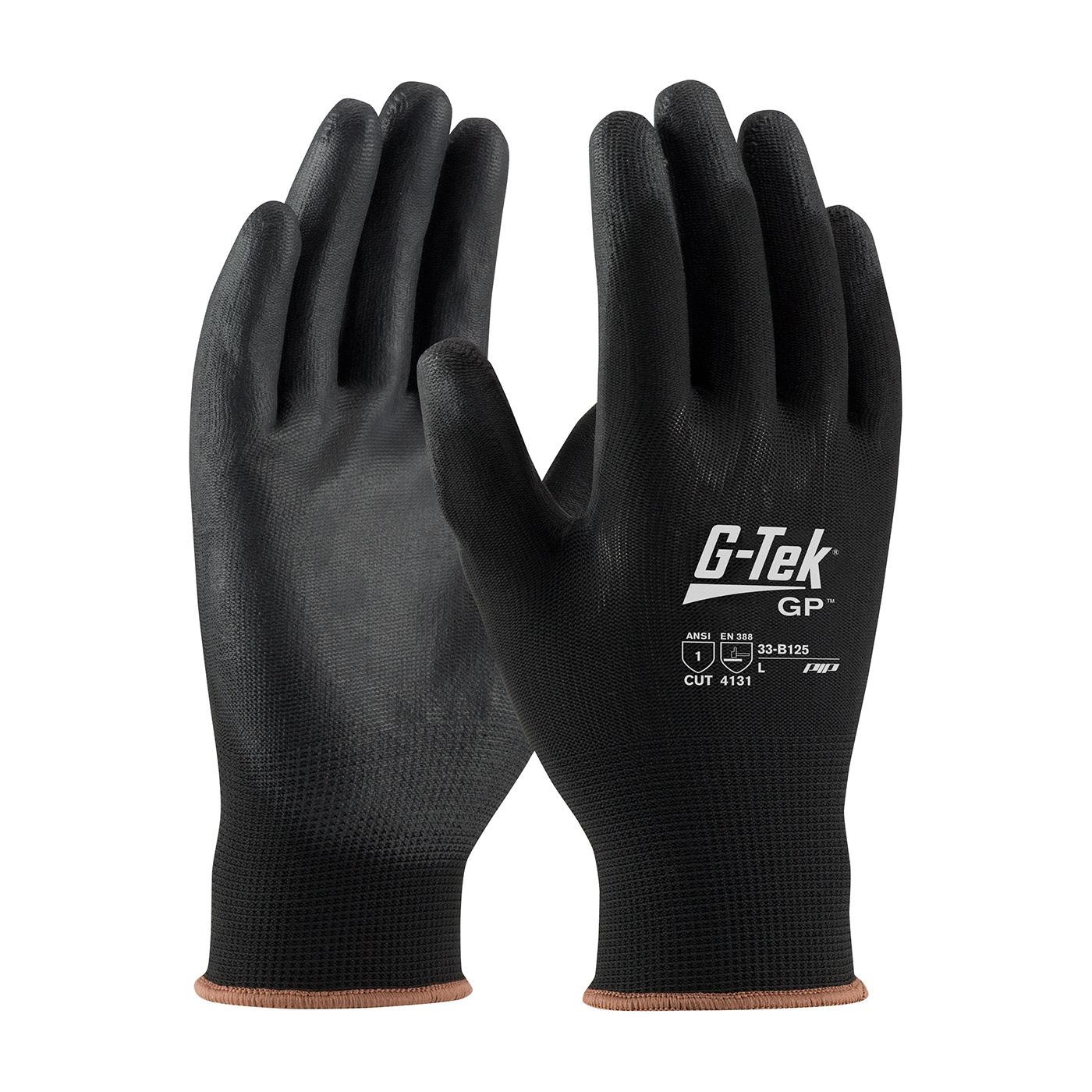 G-TEK ONX BLACK PU PALM COATED NYLON