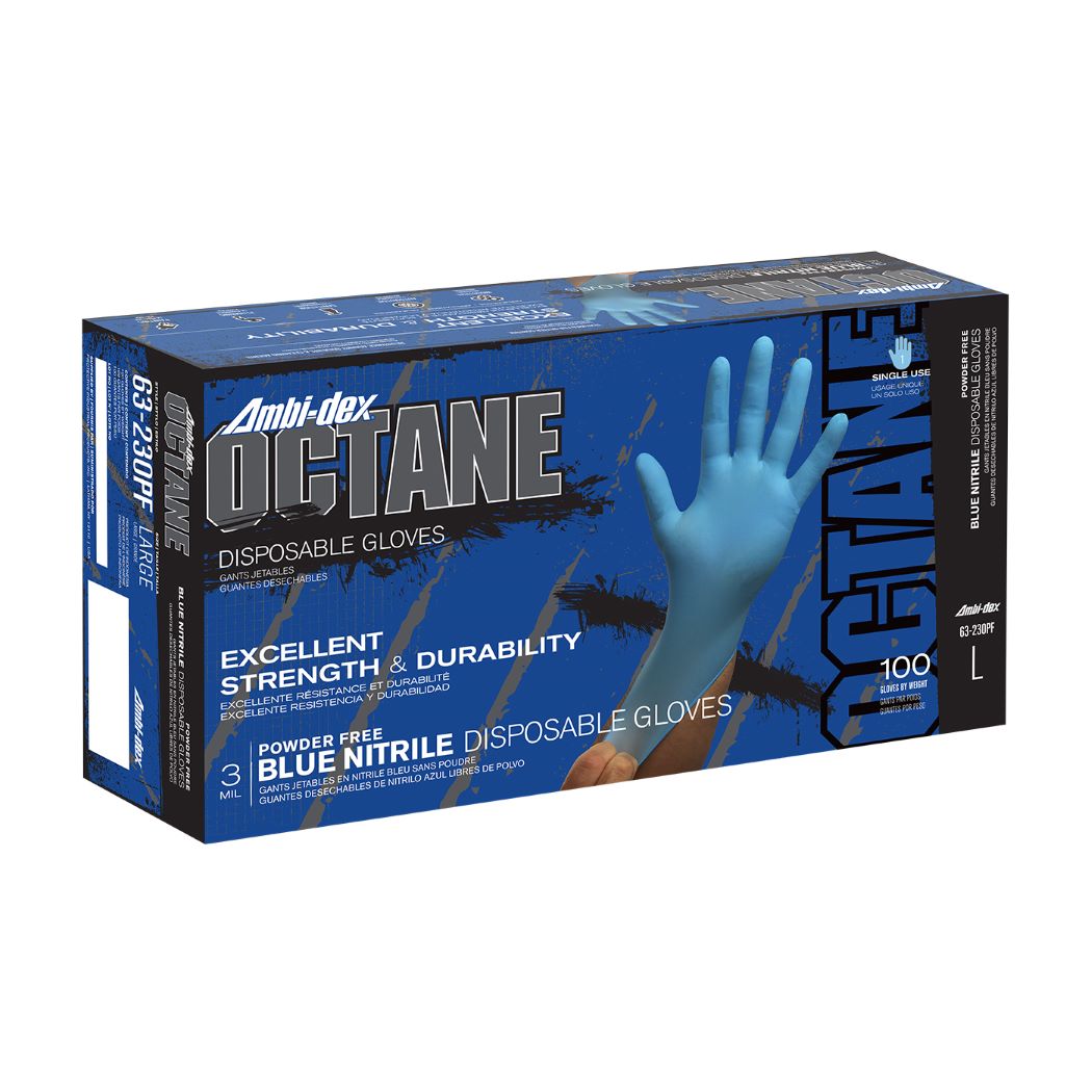 AMBI-DEX OCTANE 3 MIL PF NITRILE