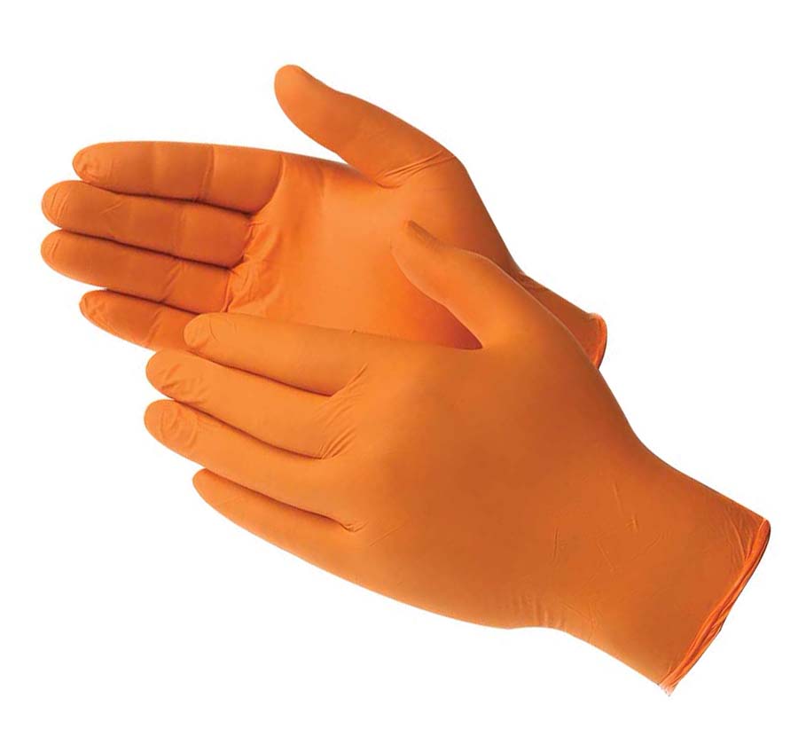 DURASKIN ORANGE POWDER FREE NITRILE