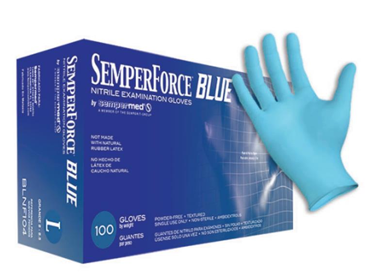 SEMPERFORCE BLUE 4 MIL EXAM GRADE NITRLE