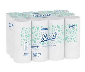 SCOTT 2-PLY CORELESS BATH TISSUE 36/CS