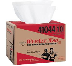 WYPALL X80 BRAG BOX WHITE 160 WIPERS