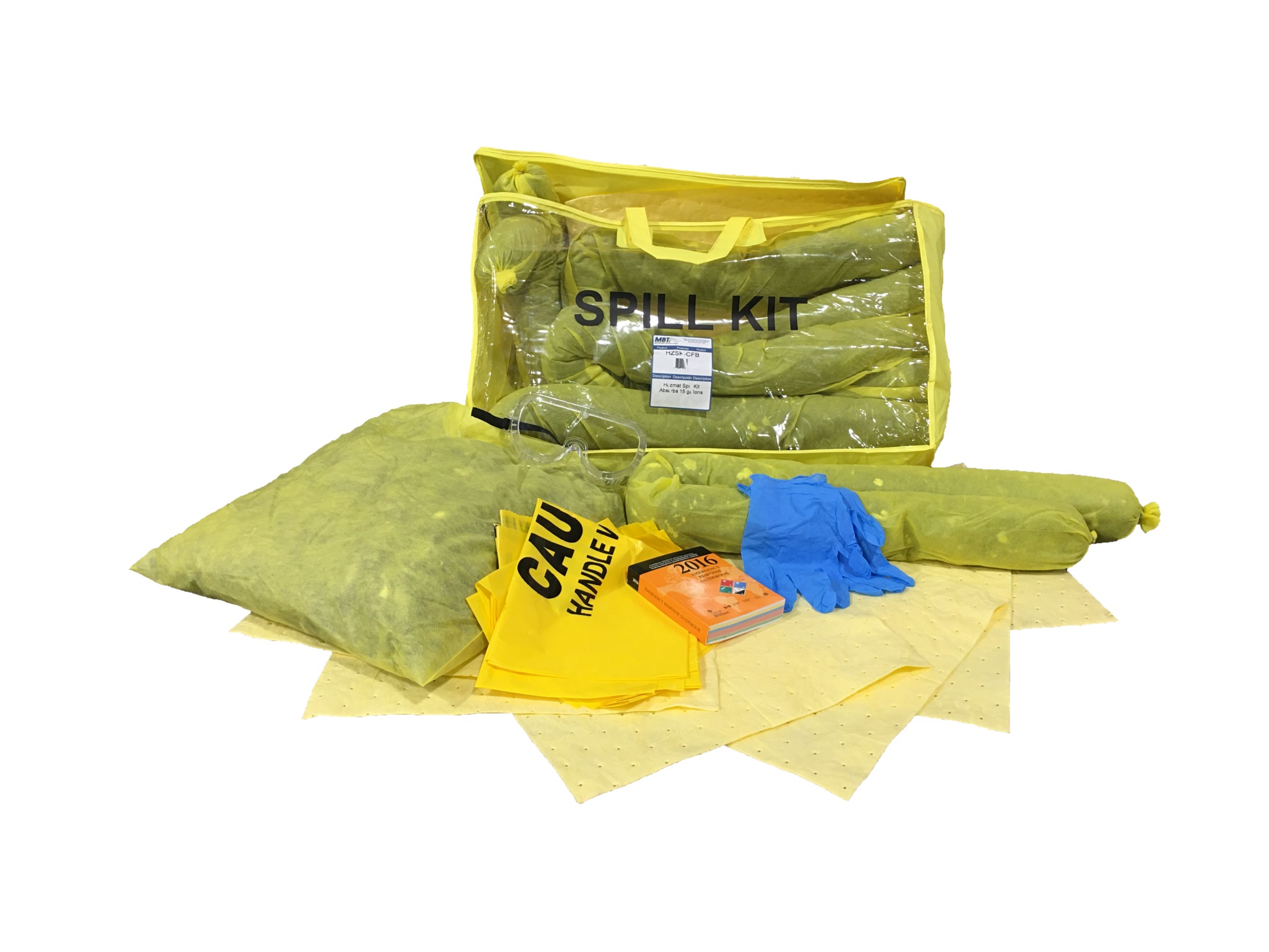 15 GALLON HAZMAT EMERGENCY KIT