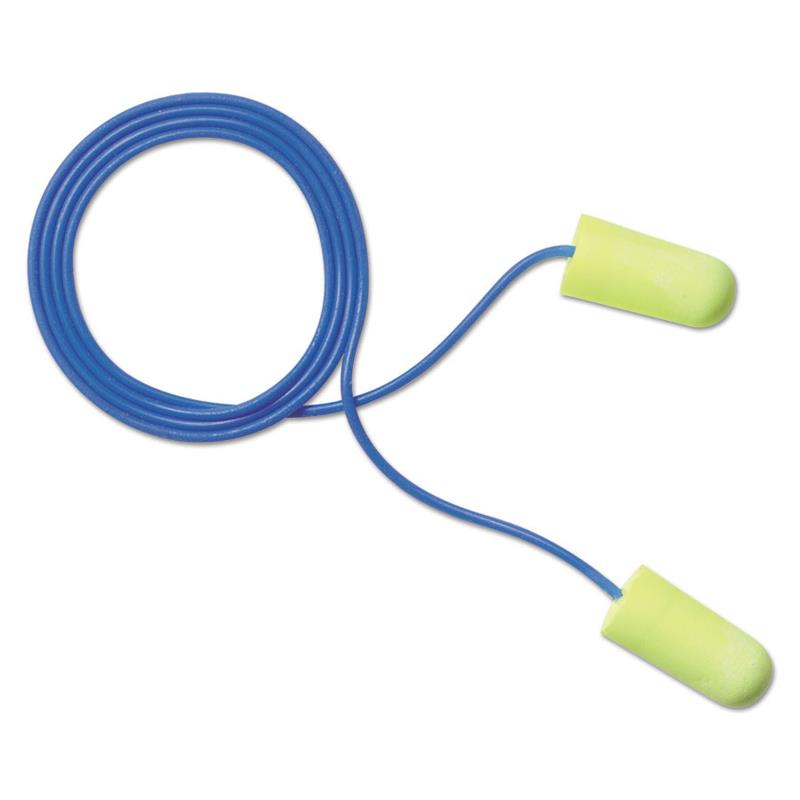 E-A-RSOFT YELLOW NEONS CORDED EARPLUGS