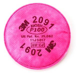 3M 2091 P100 PARTICULATE FILTER 2/BAG