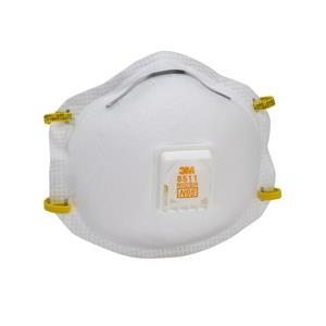 3M N95 RESPIRATOR W/ VALVE 10/BX