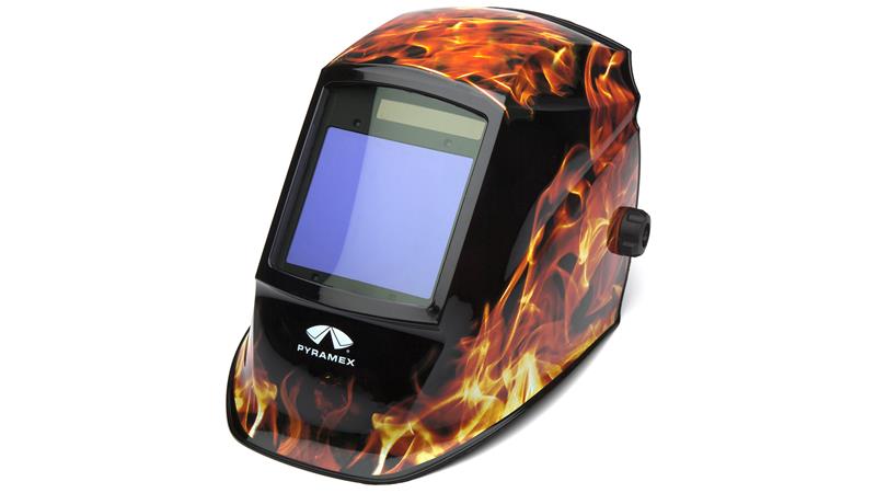 LEADHEAD WELDING HELMET FLAME