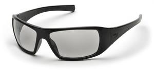 PYRAMEX GOLIATH CLEAR LENS BLACK FRAME