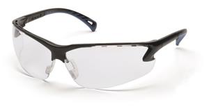 PYRAMEX VENTURE 3 BLACK FRAME CLEAR LENS