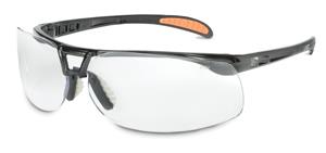 PROTEGE BLACK FRAME CLEAR LENS