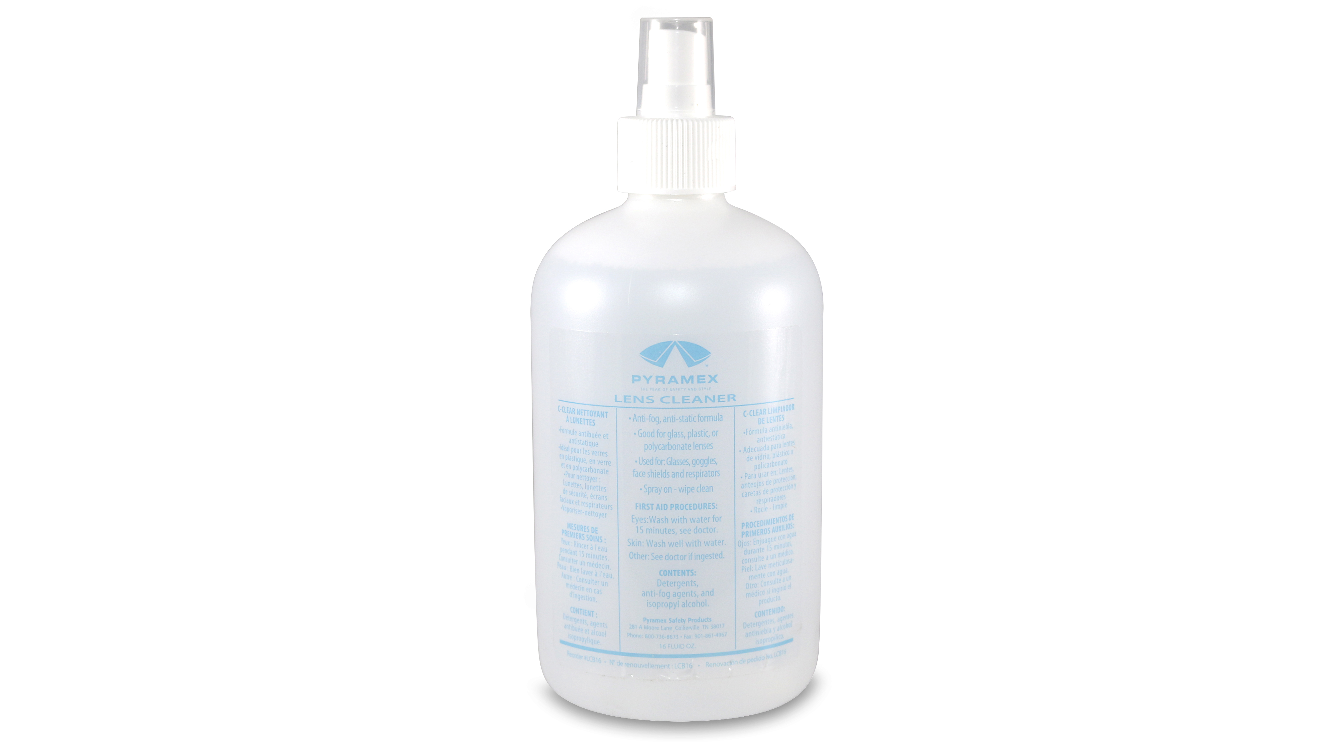 16 OZ LENS CLEANER REFILL W PUMP