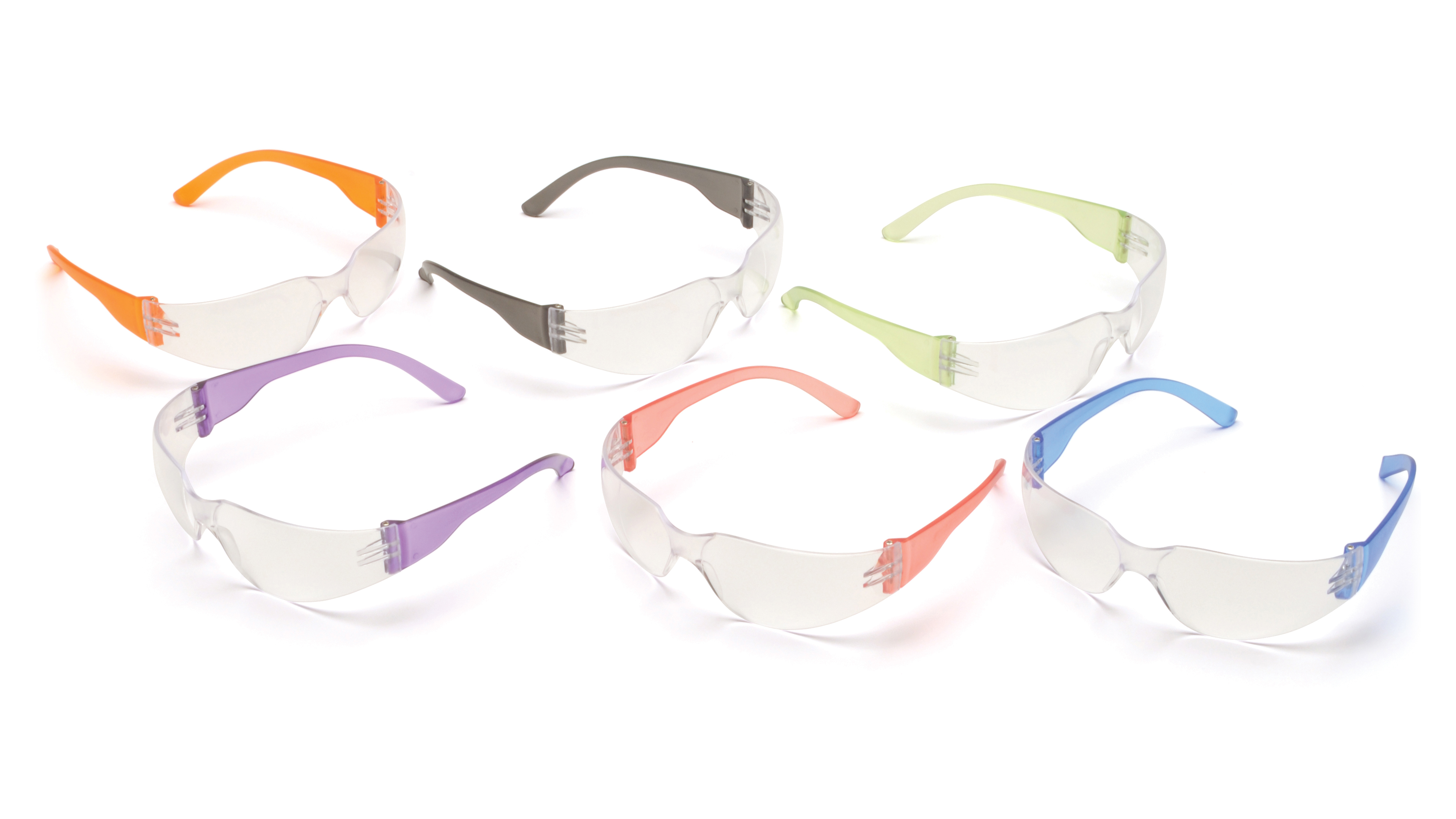 PYRAMEX INTRUDER MULTI-COLOR CLEAR LENS