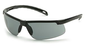 PYRAMEX EVER-LITE BLACK FRAME GRAY LENS