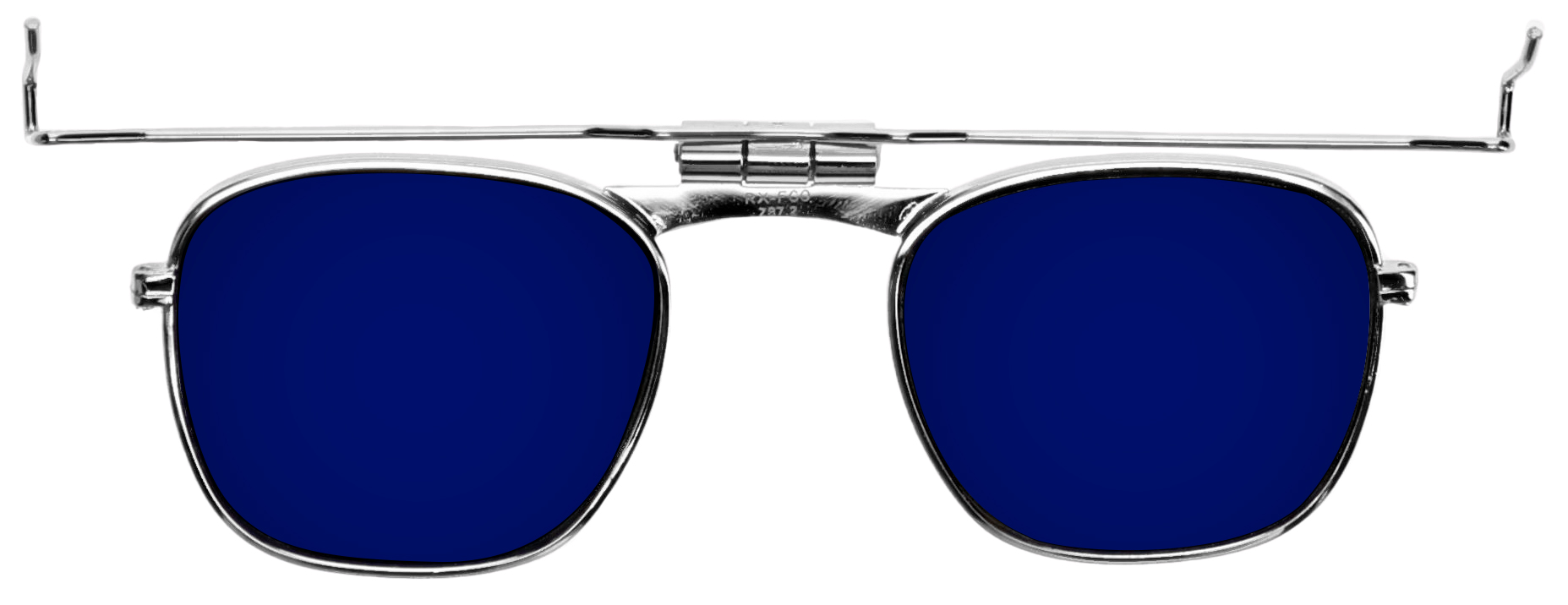 CLIP-ON SAFETY GLASS COBALT BLUE SHADE 8