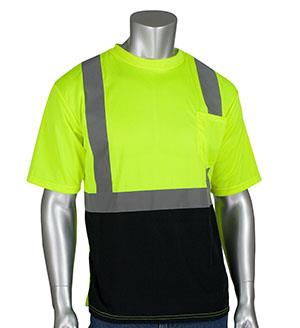 PIP CLASS 2 BLACK BOTTOM YELLOW T-SHIRT