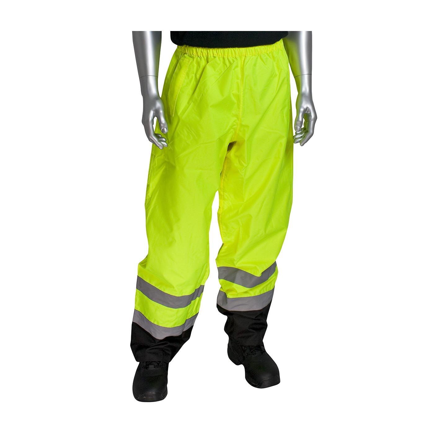 CLASS E WATERPROOF OVERPANTS LIME YELLOW