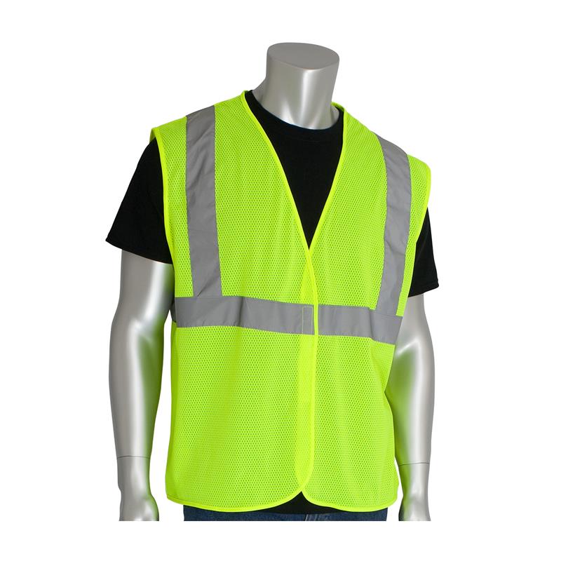 LIME ANSI CLASS 2 VALUE MESH VEST