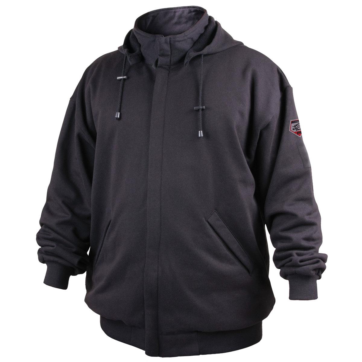 TRUGUARD 200 FR COTTON SWEATSHIRT BLACK