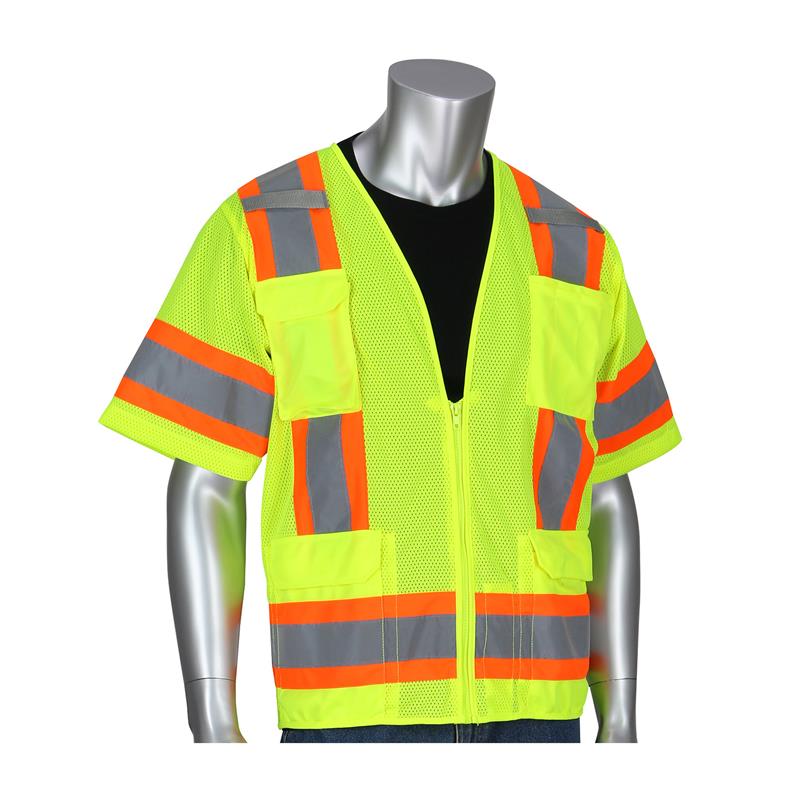 CLASS 3 MESH TWO TONE SURVEYOR VEST