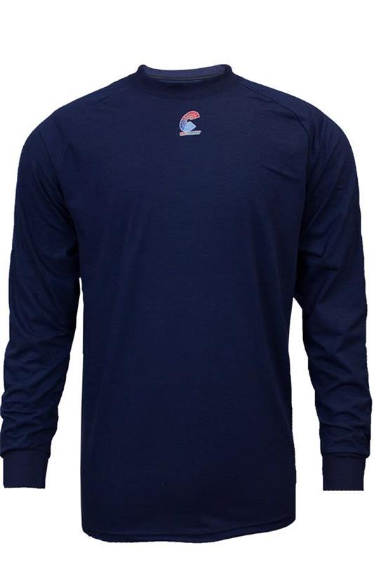 FR CONTROL 2.0 LONG SLEEVE T NAVY