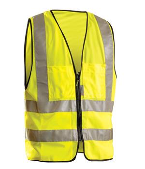 PREMIUM SOLID SURVEYOR VEST YELLOW