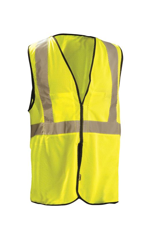 VALUE MESH 5-PT BREAK-AWAY VEST YELLOW