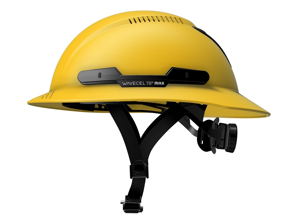 WAVECEL T2+ MAX SAFETY HELMET YELLOW