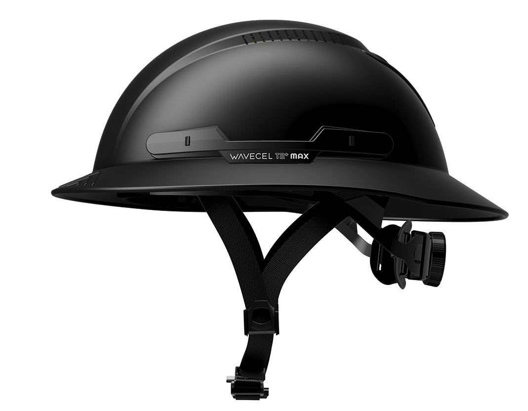 WAVECEL T2+ MAX SAFETY HELMET BLACK