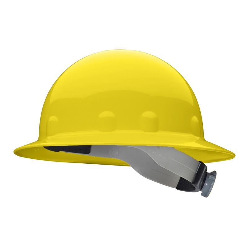 FIBRE-METAL E1 FULL BRIM HARD HAT YELLOW