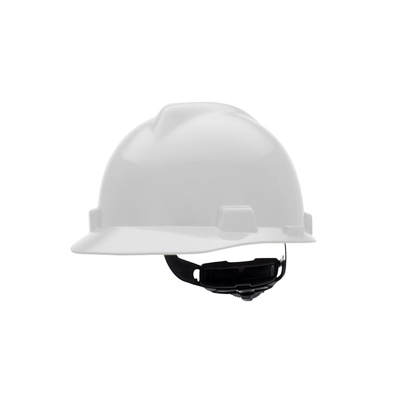 MSA V-Gard Hard Hat Fas-Trac Large