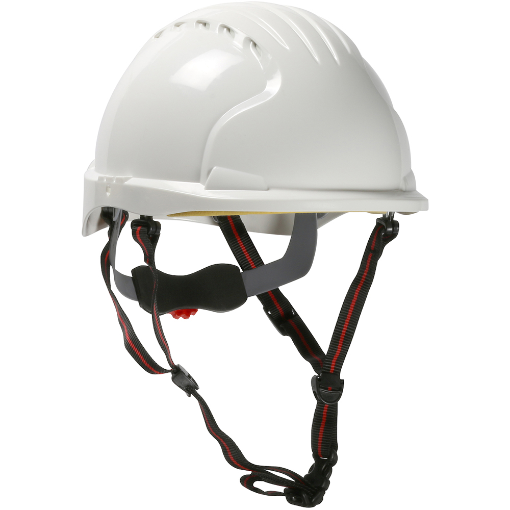 ASCEND SHORT BRIM SAFETY HELMET WHITE