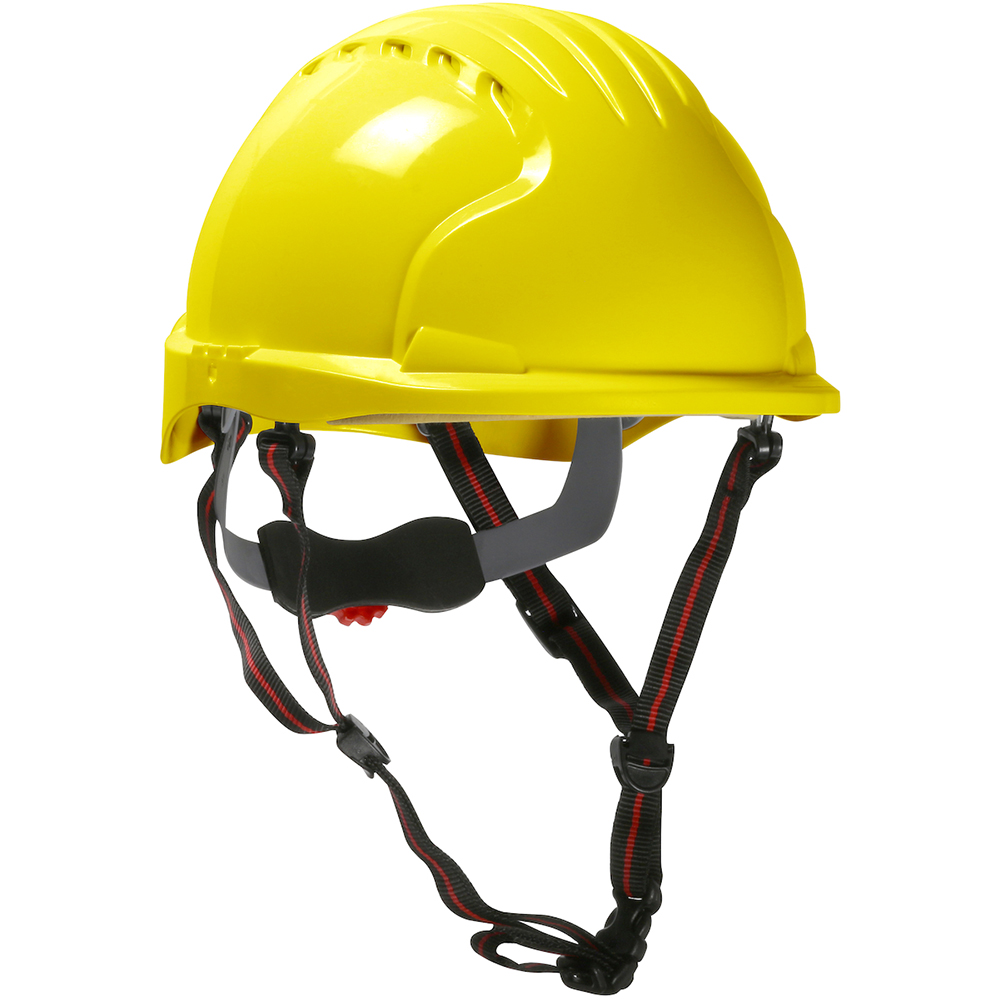 ASCEND SHORT BRIM SAFETY HELMET YELLOW