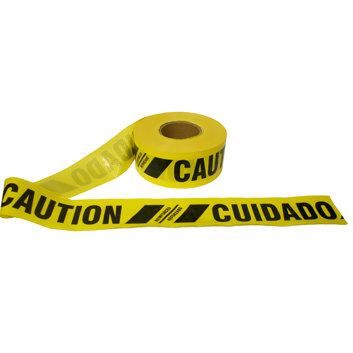 REINFORCED CAUTION TAPE 3" x 500' 6 MIL